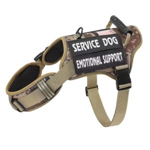 Tactical Service Dog Harness With Handle