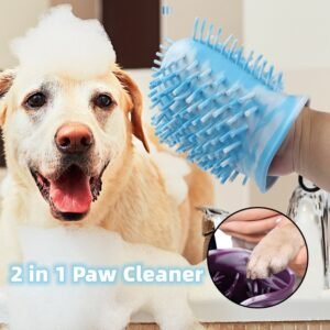2 In 1 Dog Paw Cleaner Cup Soft